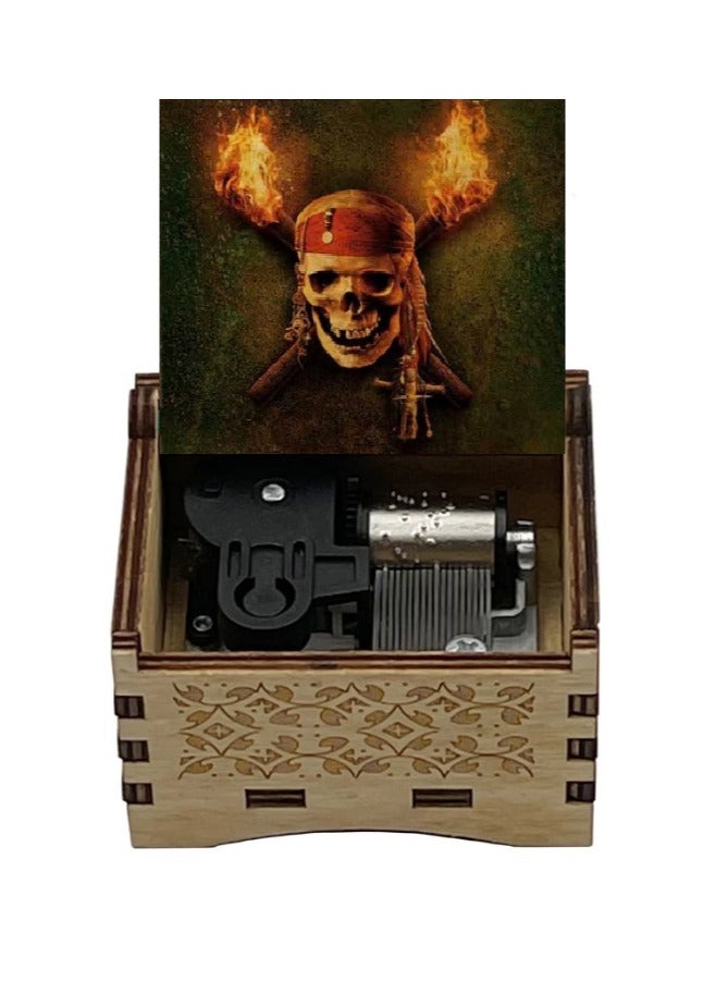 Pirates of the Caribbean Music box (Automatic)- Wood