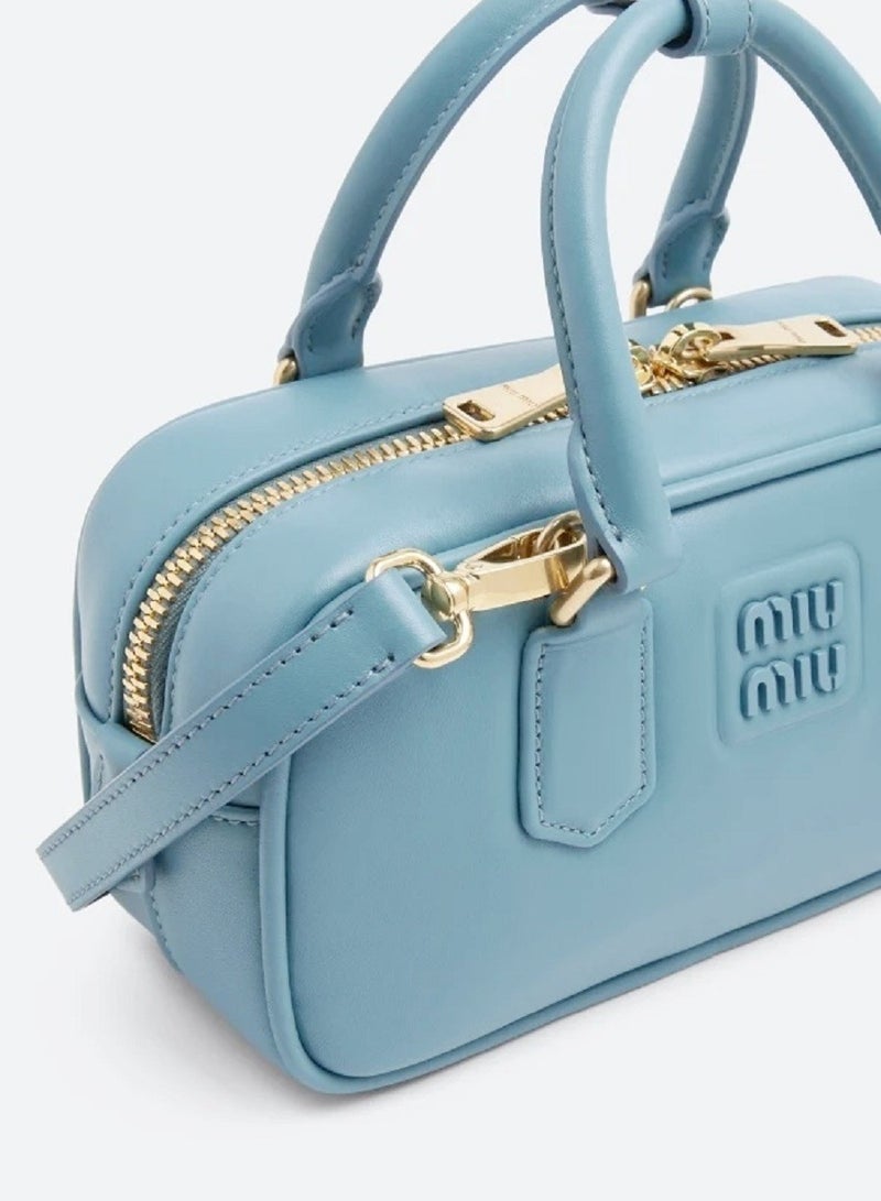 miu Arcadie leather bag