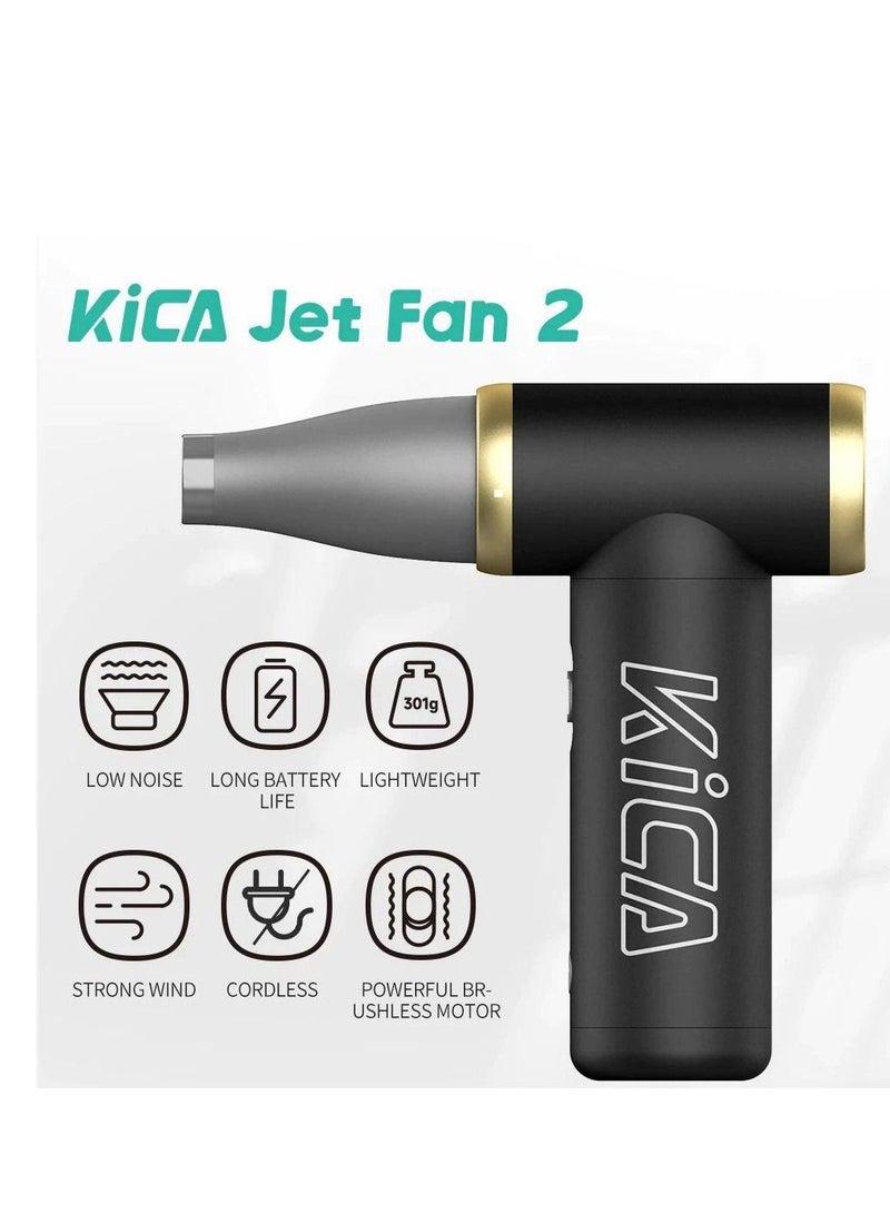 Kica Jet Fan 2 Electric Compressed Air Blower Red-Color may vary