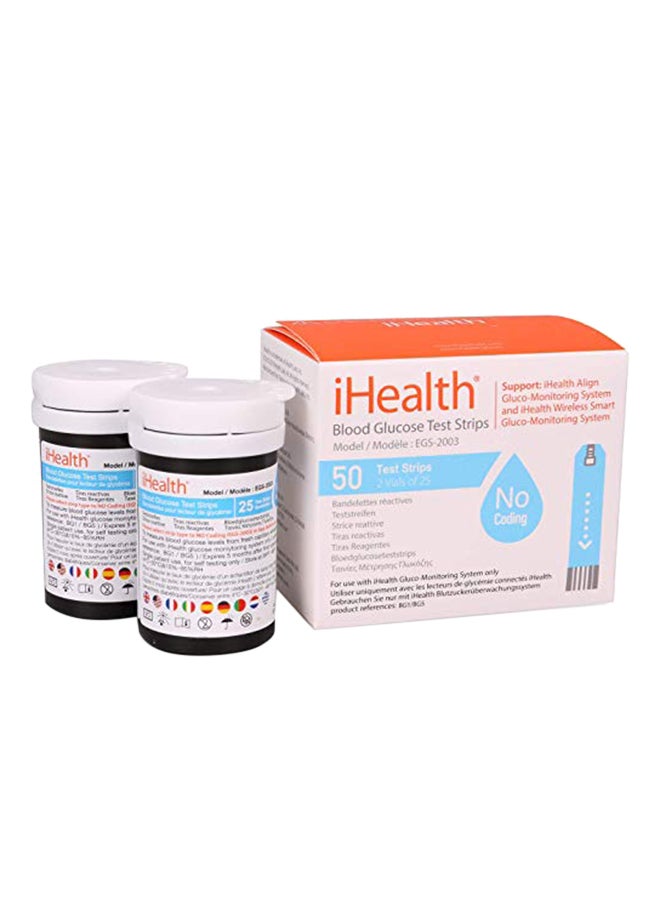 25-Piece Blood Glucose Test Strip Set