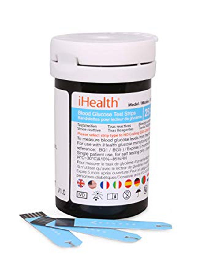 25-Piece Blood Glucose Test Strip Set
