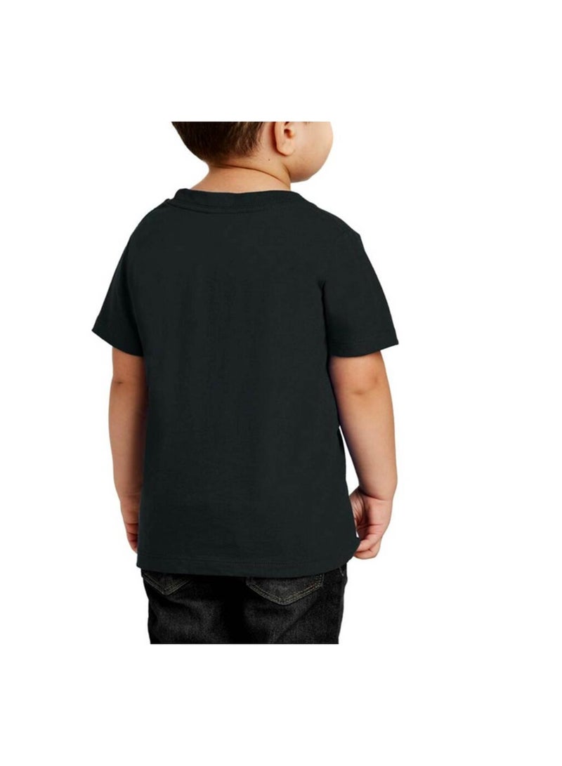 Saudi National Day Tshirt for Boys - Short Sleeve Round Neck Cotton Tshirt - Ideal for National Day Celebrations, School Events