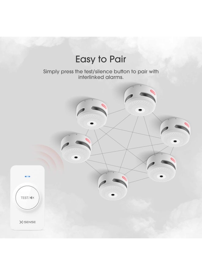 X Sense Remote Controller Rc01 Pro For X Sense Link With Wireless And Carbon Monoxide Detector Alarms 1 Pack