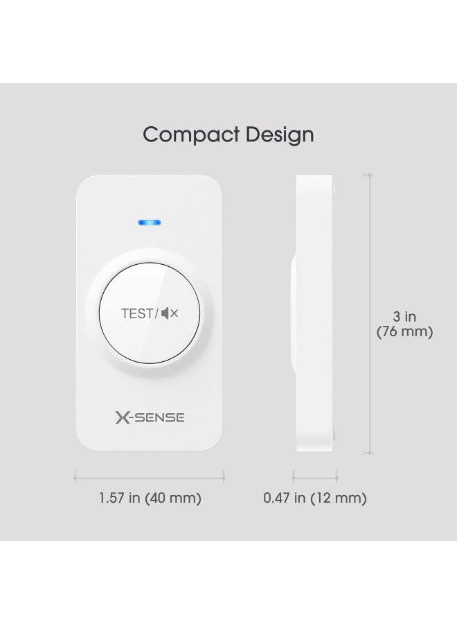 X Sense Remote Controller Rc01 Pro For X Sense Link With Wireless And Carbon Monoxide Detector Alarms 1 Pack