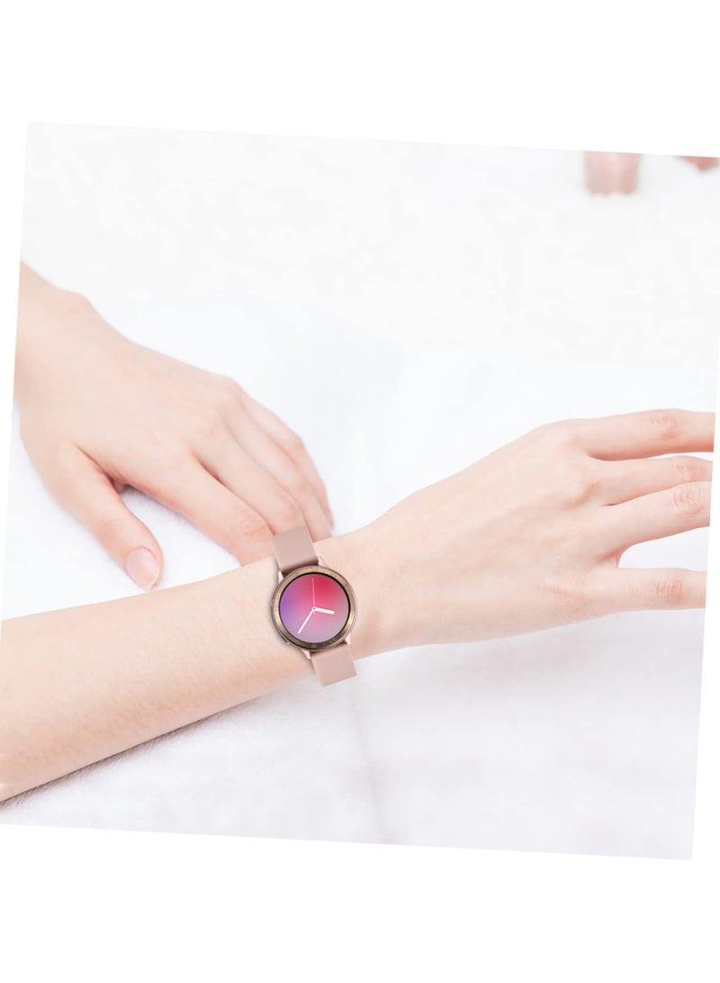 Rose Gold Women's Watch Set - Analog Quartz Leather Band with Love Knot Bracelet - Fashionable Casual Ladies Wrist Watches - Perfect Gift for Her - Trendy and Elegant Timepiece