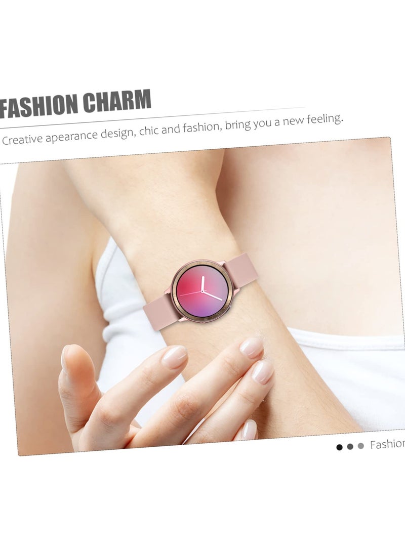 Rose Gold Women's Watch Set - Analog Quartz Leather Band with Love Knot Bracelet - Fashionable Casual Ladies Wrist Watches - Perfect Gift for Her - Trendy and Elegant Timepiece
