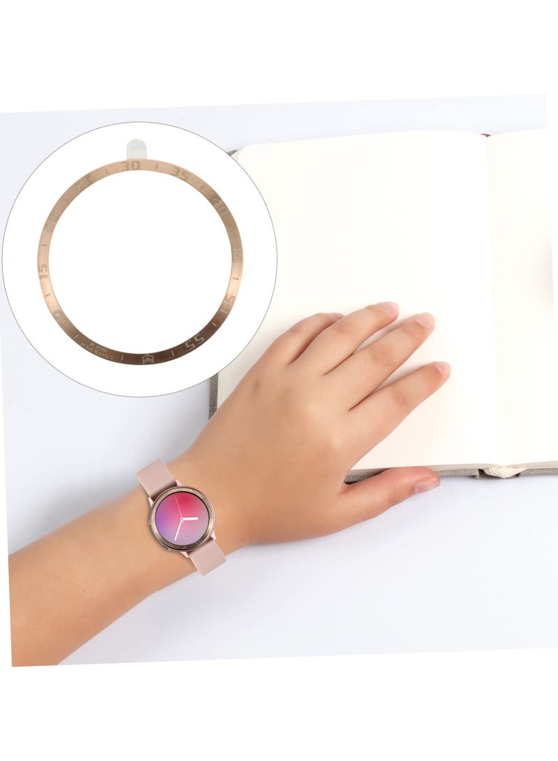 Rose Gold Women's Watch Set - Analog Quartz Leather Band with Love Knot Bracelet - Fashionable Casual Ladies Wrist Watches - Perfect Gift for Her - Trendy and Elegant Timepiece