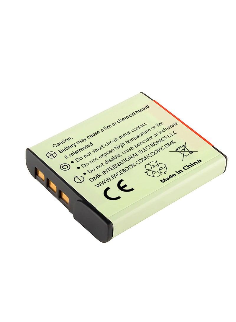 DMK Power 2PCS NP-BG1 Battery 950mAh with TC1000 Battery Charger Compatible with Sony DSC-H3 DSC-H7 etc,