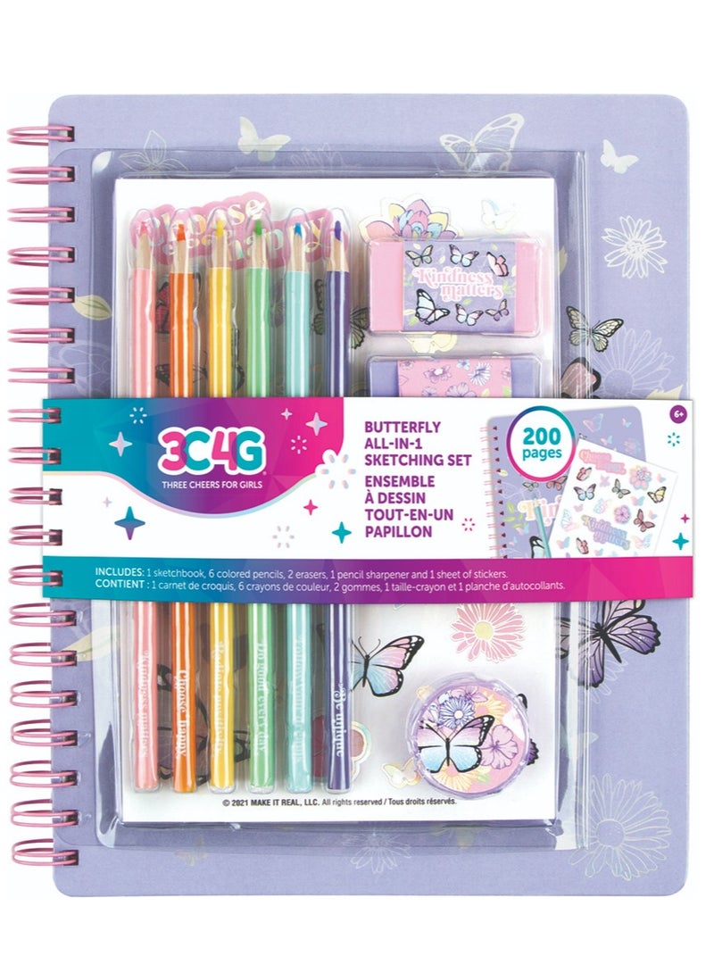 3C4G Butterfly All-In-1 Sketching Set