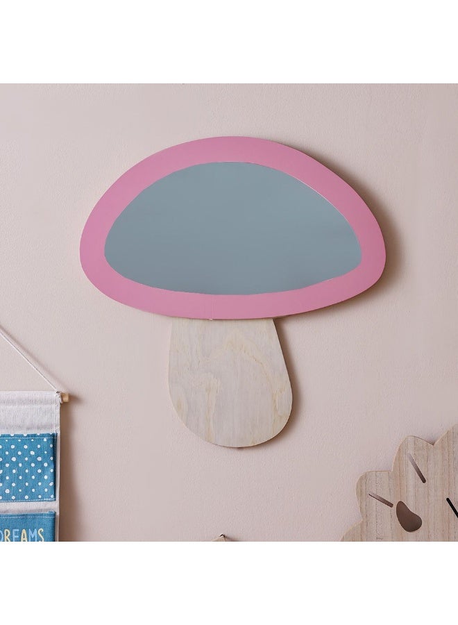 Meow Mdf Mushroom Mirror 50X51X2Cm