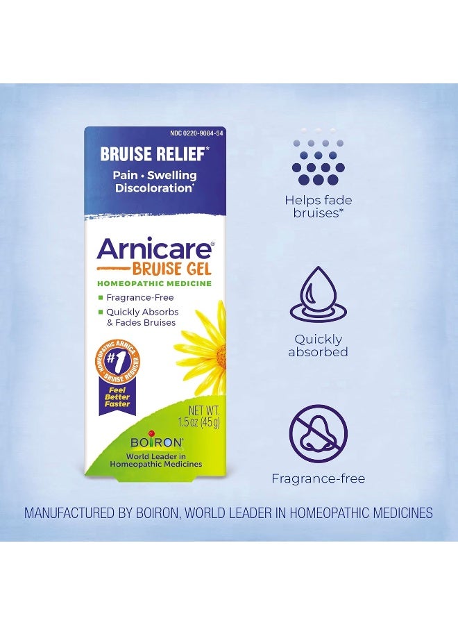 Arnicare Bruise Gel For Pain Relief From Bruising And Swelling Or Discoloration From Injury 1.5 Oz