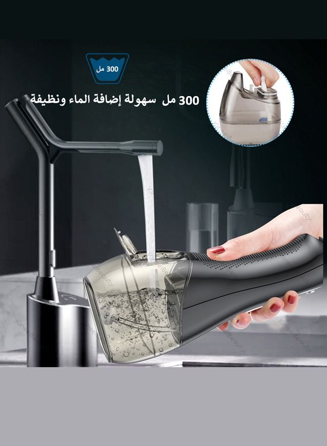 Kinseibeauty Portable Water Flosser Dantel Hygiene 5 Gears Black Color