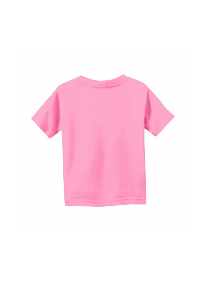 PinkCancer Awareness Kids T-Shirts for Girls – Support and Inspire with Pink Ribbon Design – Round Neck Short Sleeve Soft Cotton T-Shirt