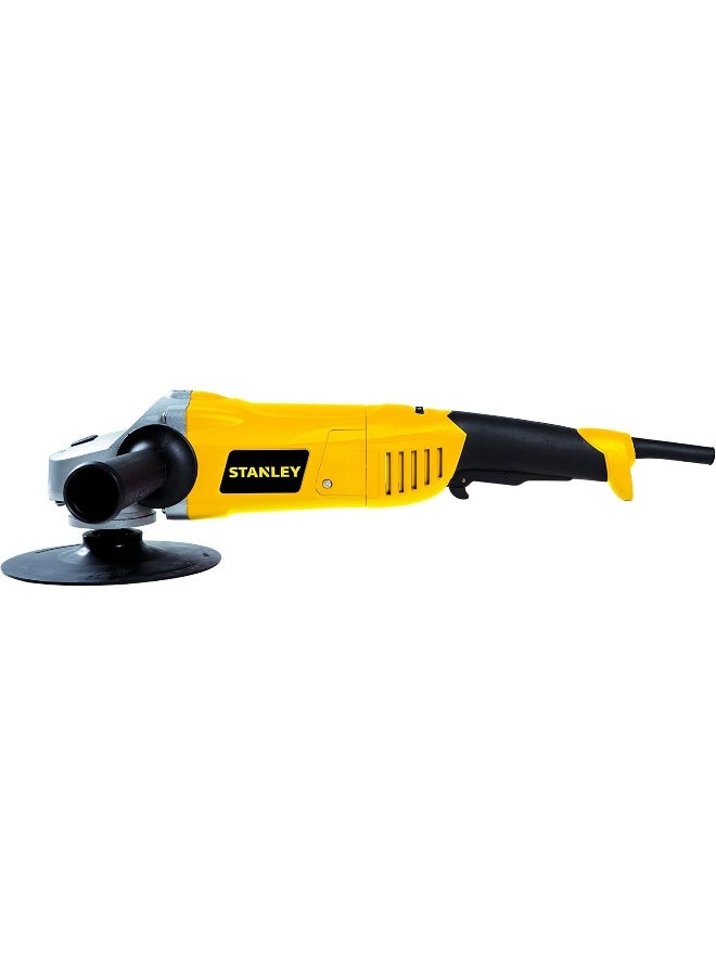 Stanley Polisher 1300W  Black Yellow  180 Mm  Stgp1318K-B5