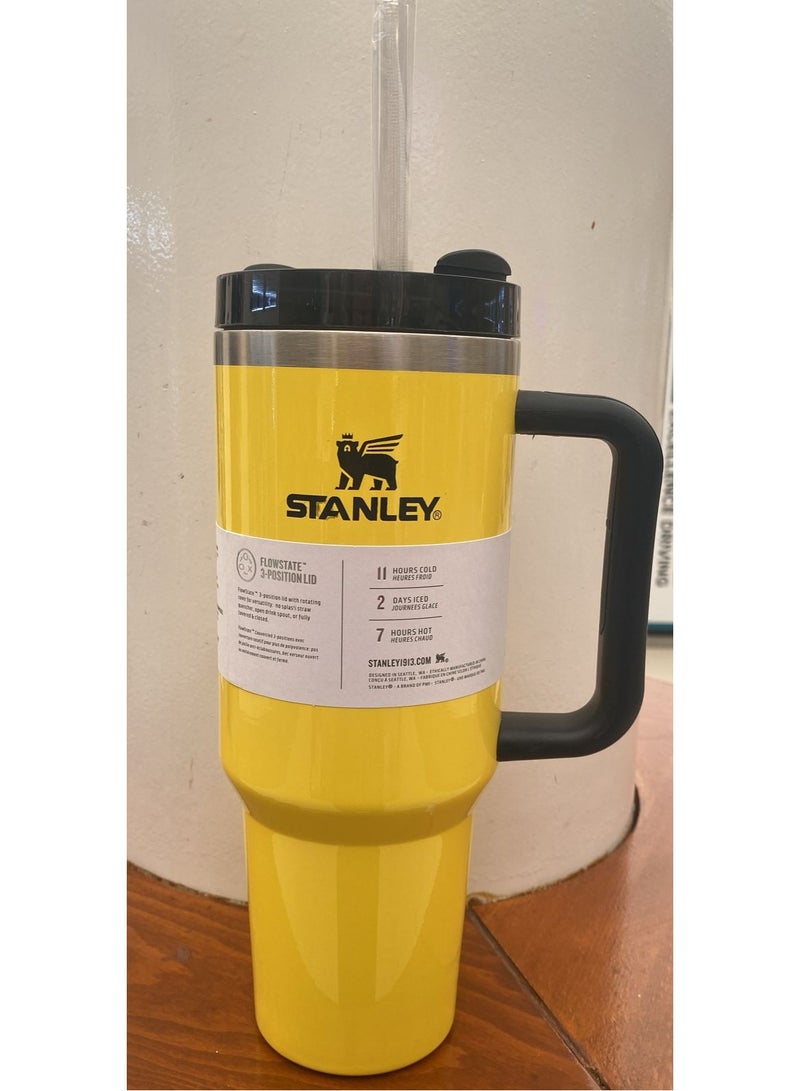 Stanley Insulated mug with straw lid, for water, Iced Tea, Coffee, Juice and Smoothie 40 oz.