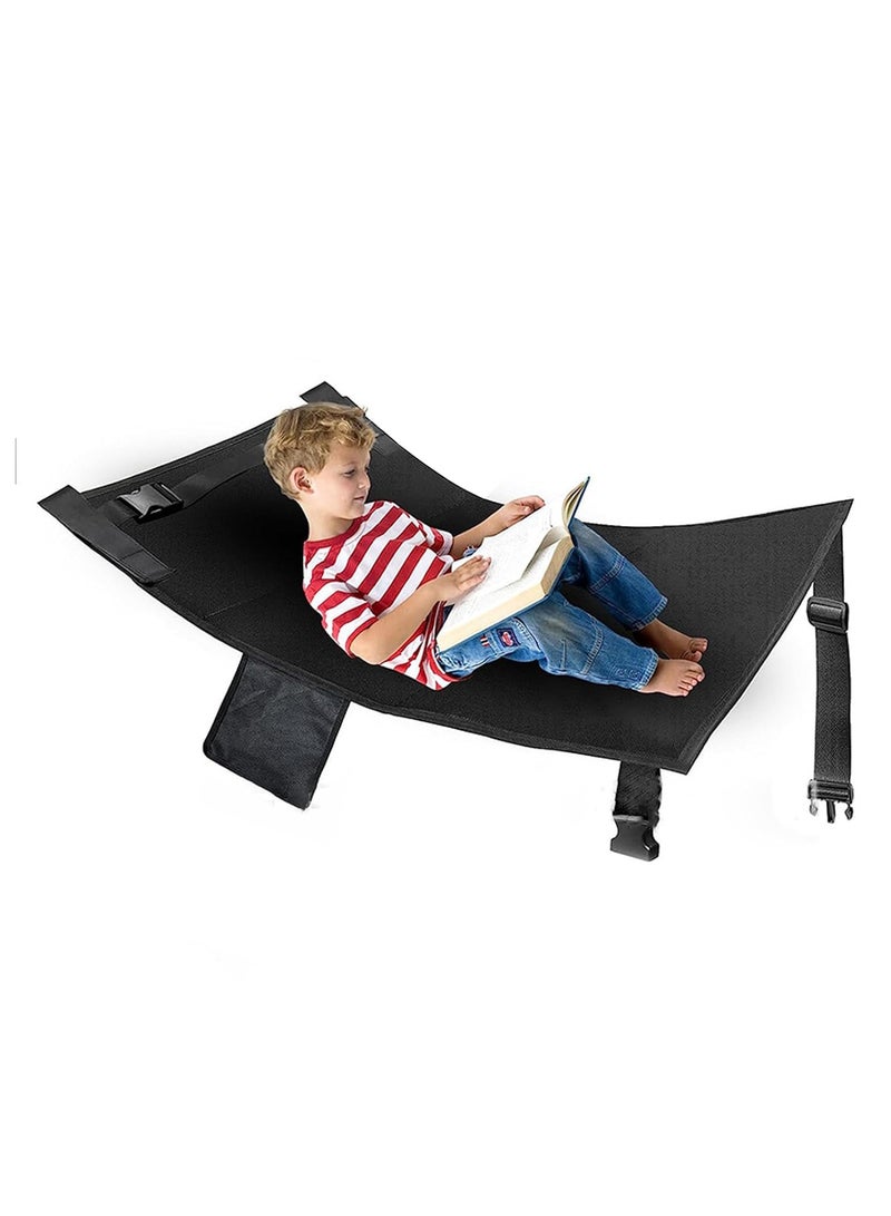 Baby Airplane Travel Footrest Bed Toddler Airplane Seat Portable Toddler Travel Foot Hammock Airplane Seat Extender Leg Rest for Children Travel Essentials for Children to Lie Down on Plane