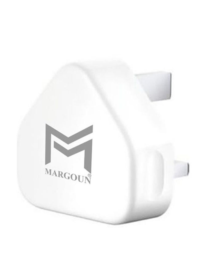 Wall Charger 5W USB Power Adapter with Lightning Cable for iphone 13 White