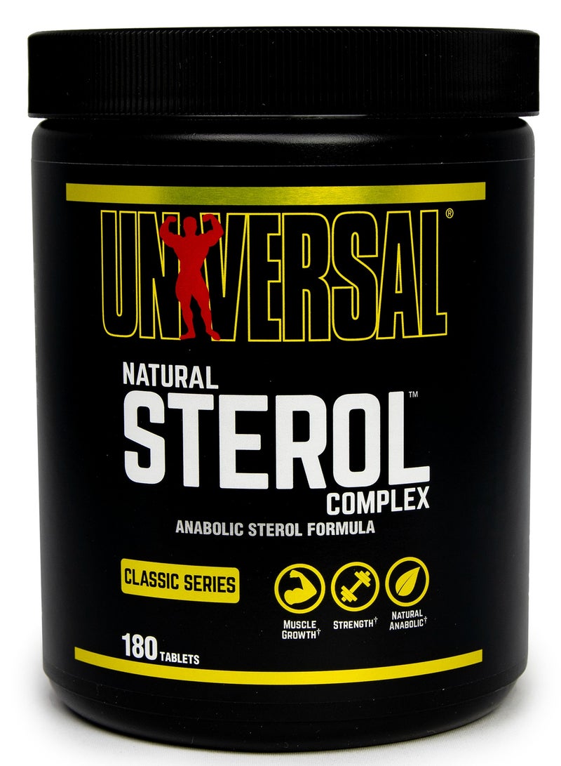 Universal, Sterol Complex, 180 Tabs, 30 Servings