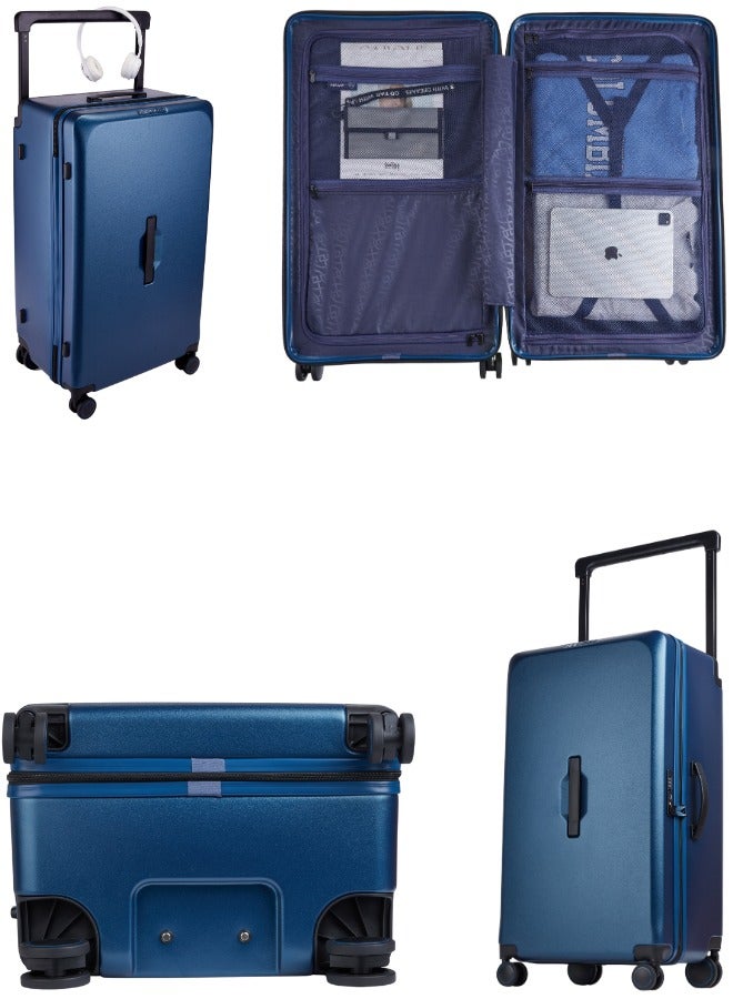 Unbreakable Luggage Expandable Hardside Suitcase Large