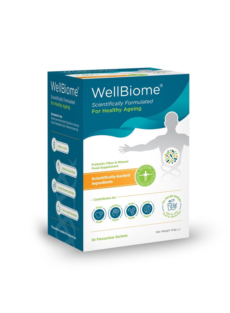 WellBiome For Healthy Ageing (30 Sachet)