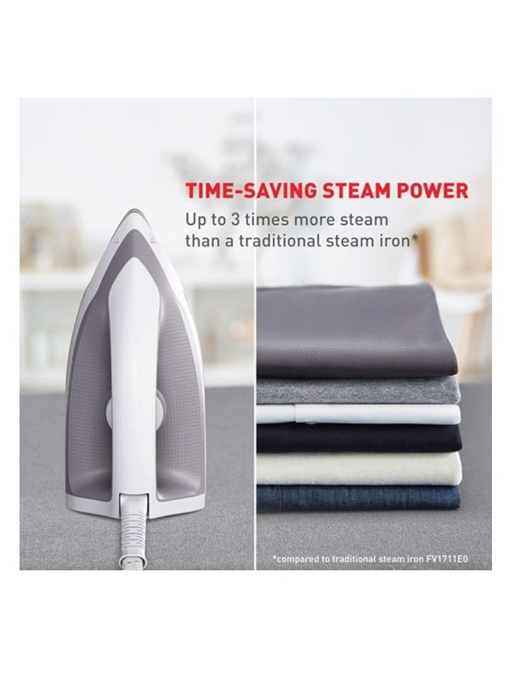 Steam Generator Iron | Express Optimal Steam Station |5.3bars,250g/min,110g/min |Ceramic Soleplate | 2 Years Warranty | 1 kg 2200 W SV4111M0 Grey