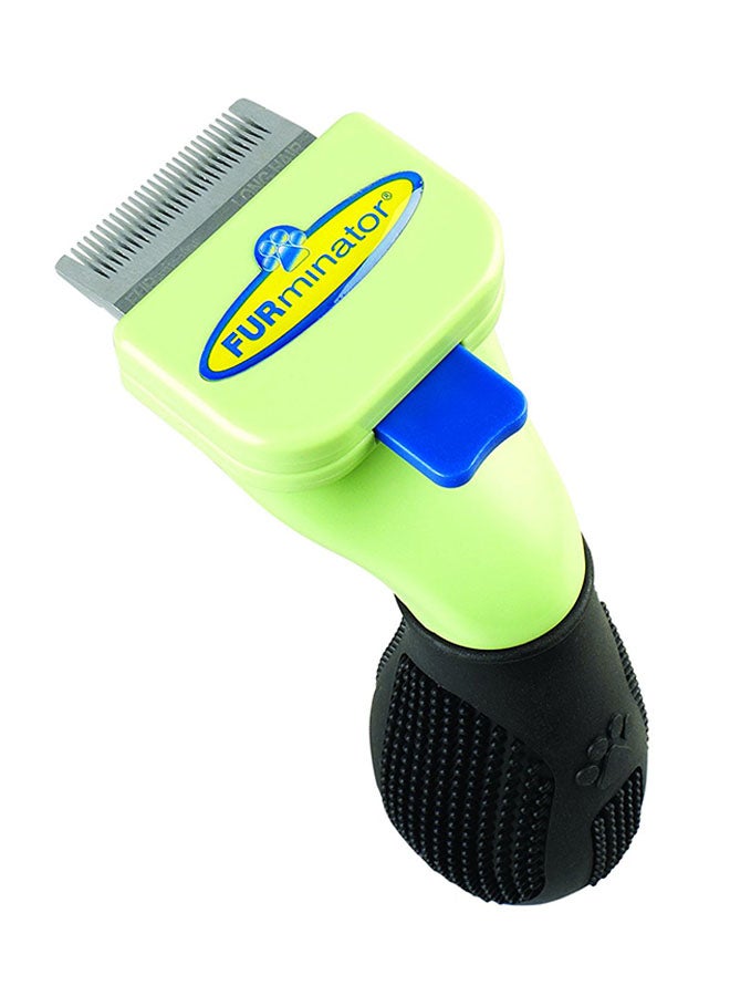 Short Hair Deshedding Tool Green/Black