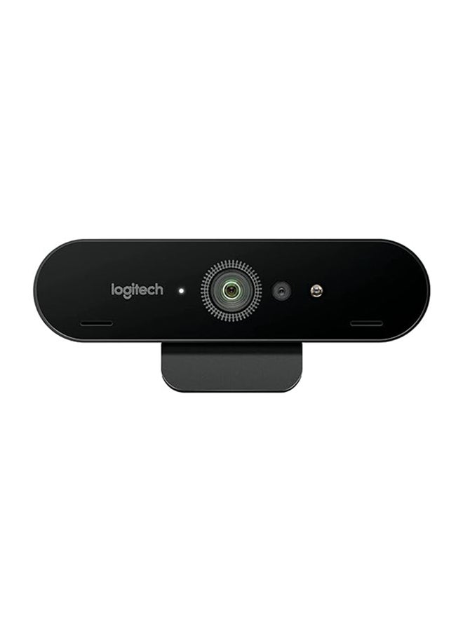 Brio Stream Webcam, Ultra HD 4K Streaming Edition, 1080p/60fps Hyper-Fast Streaming, Wide Adjustable Field of View for Gaming, Works with Skype, Zoom, Xsplit, Youtube, PC/Xbox/Laptop - Black Black