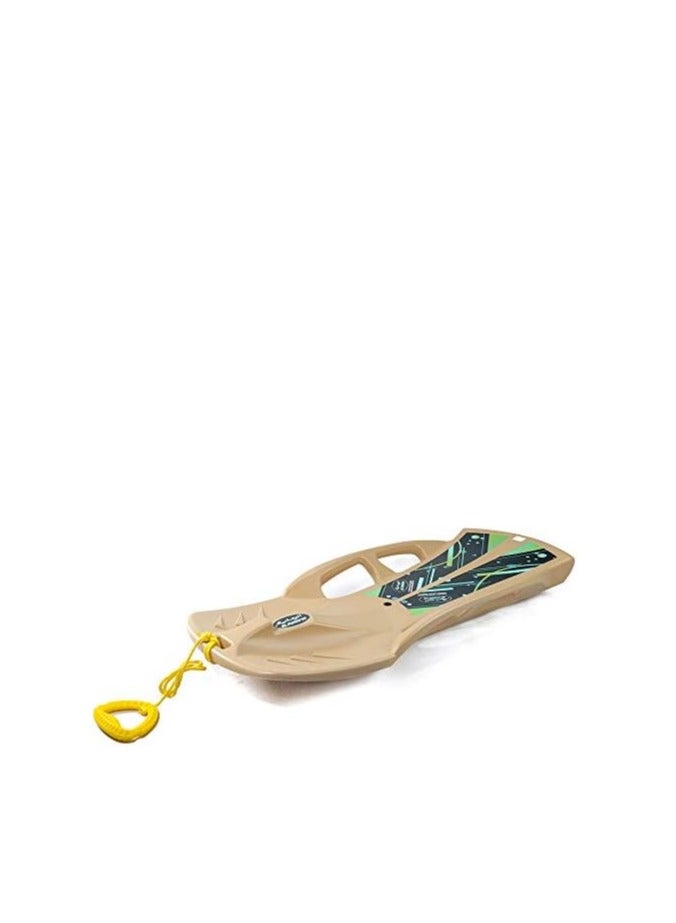 Reinforced Plastic Sand Ski Skate Board with a Rope