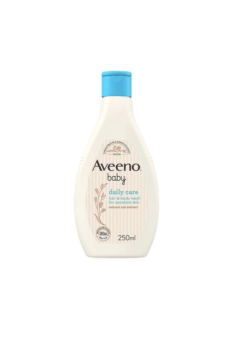 Aveeno Baby Daily Care Hair & Body Wash Sensitive Skin 250ml