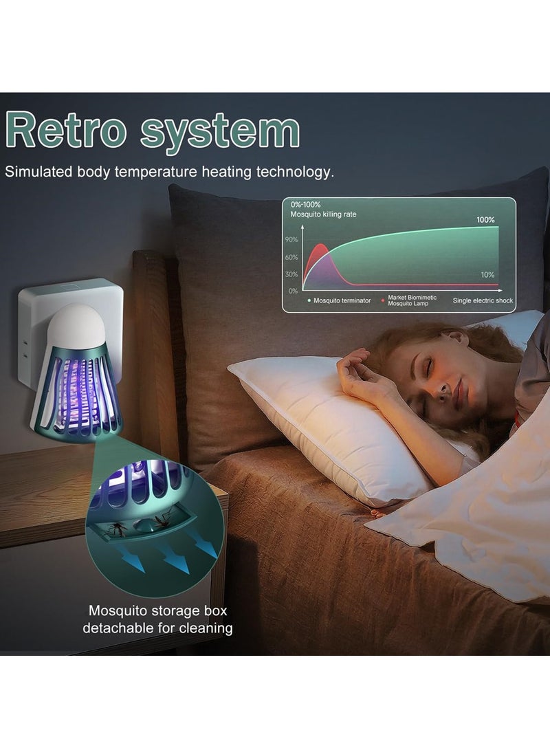 Electric Powerful Electric Insect Killer, Mosquito Killer with UV Light, Unique Badminton Electric Insect Killer, Effective Control, Bedroom, Kitchen, Household Mosquito Lamps, 1 Pcs