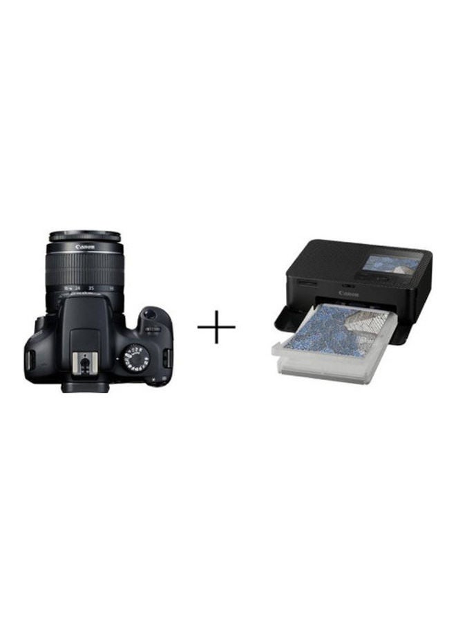 Professional Camera Bundle with CP1500 Photo Printer, Black