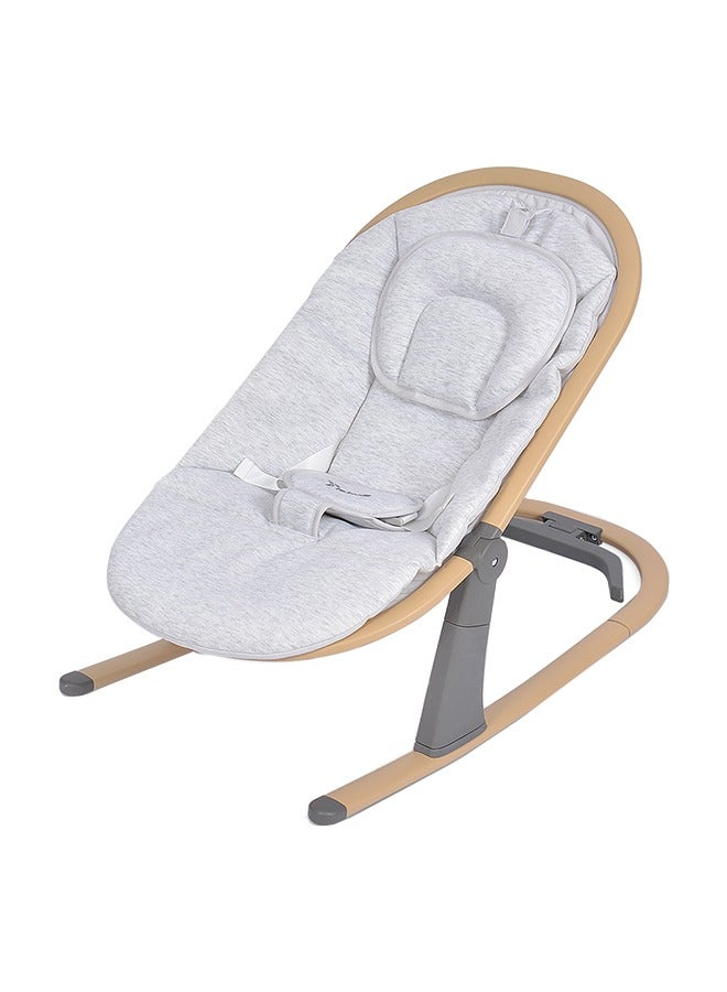 3 Stage Baby Bouncer / Recliner Seat W/ Mosquito Net - Ivory