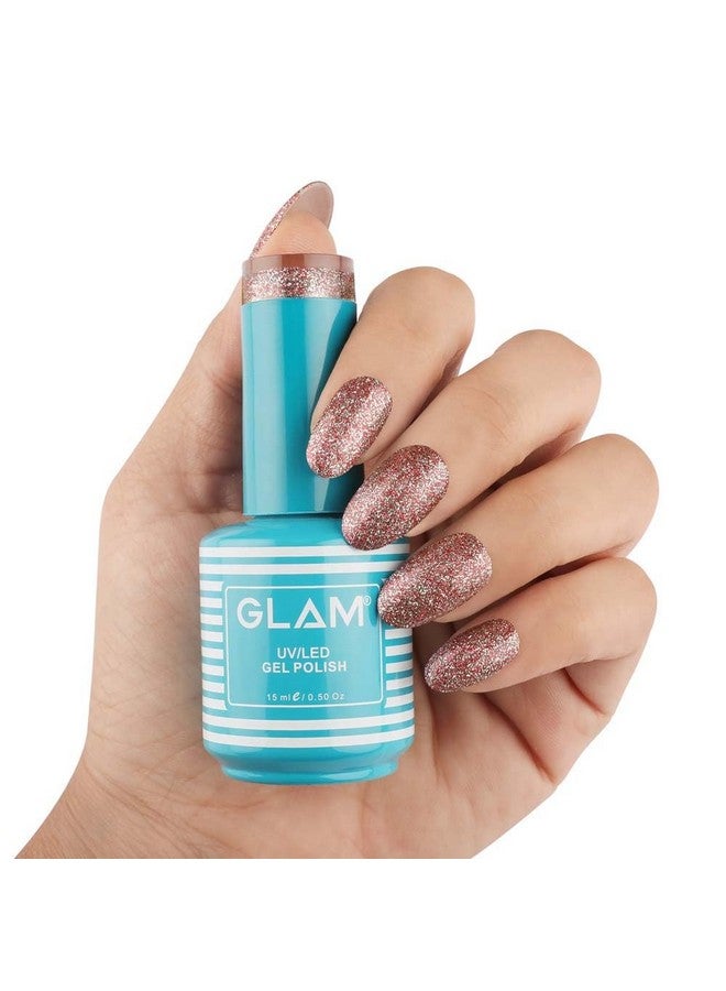 Broken Diamond Gel Polish 15 Ml|Reflective Diamond Shine|Rich Color|Super Sparkly|Glitter Particles (Bdg01)