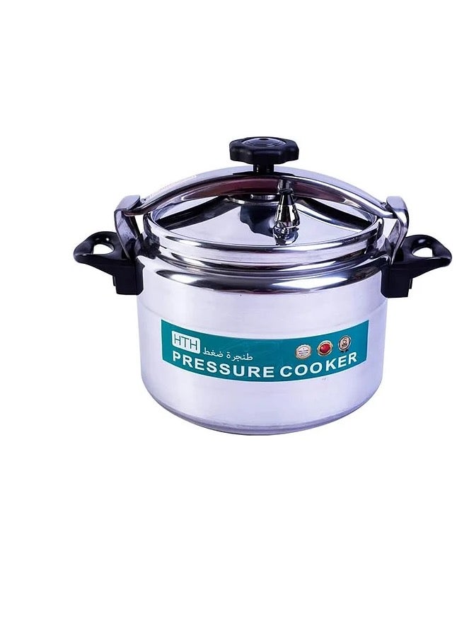 HTH 40L Pressure Cooker Aluminum for Household, Super-pressure Cooker Secure Cookerware, Silver