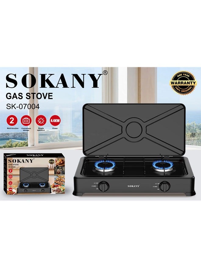 Double Burner Gas Stove