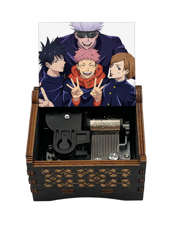 Anime Jujutsu Kaisen Music box (Automatic)- Wood