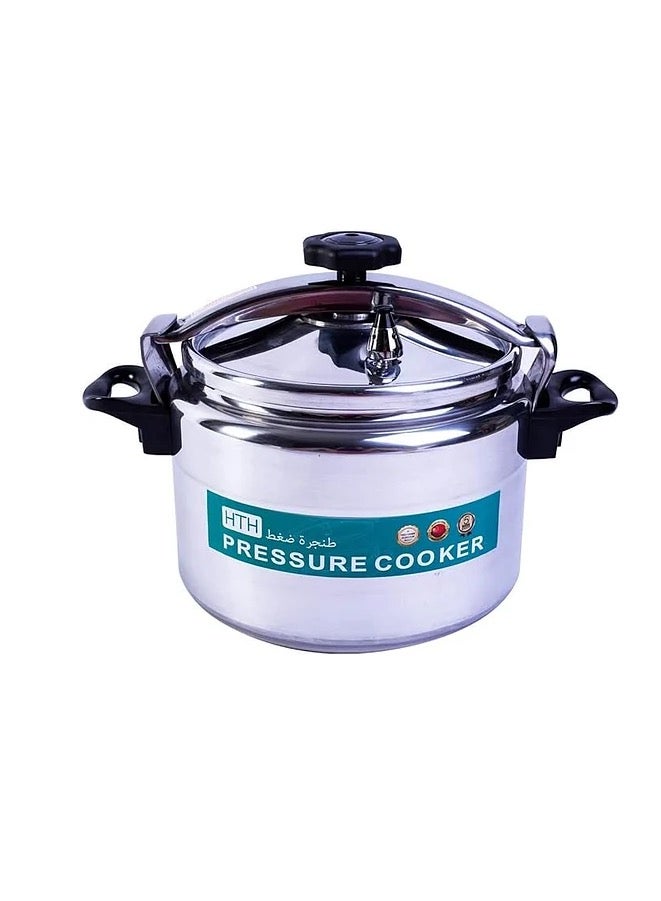 HTH 25L Pressure Cooker Aluminum for Household, Super-pressure Cooker Secure Cookerware, Silver