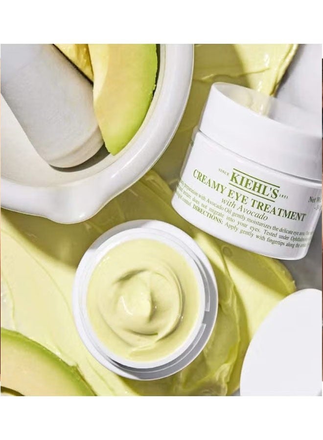 Creamy Eye Treatment with Avocado 28ml, Hydrate Skin, Reduce The Look of Puffiness and Fine Lines, Unveil More Vigorous Looking Eye Area, Eye Cream