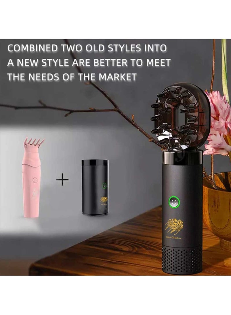 New USB Rechargeable Comb Electric Bakhoor Luxury Incense Burner