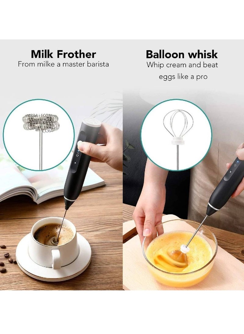 2-in-1 Electric Milk Frother Multicolour