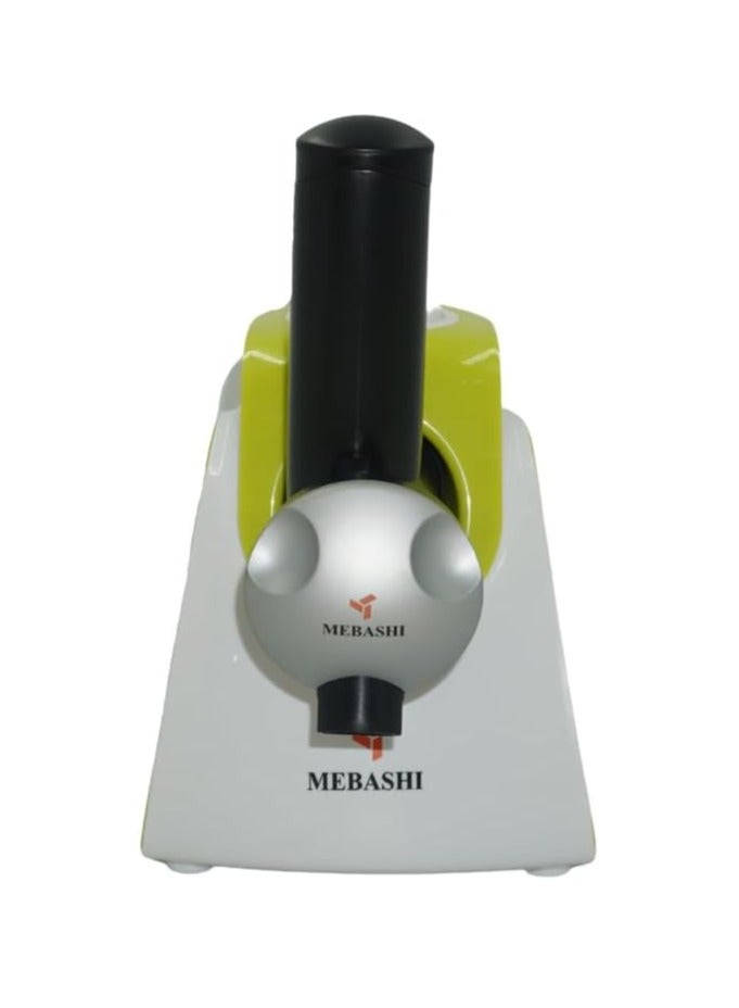 2 In 1 Dessert & Salad Maker, 5 Cutting Blades, Stainless Steel MEBASHI Cone, 85dB,(150W) Green(ME-FDSM1101)