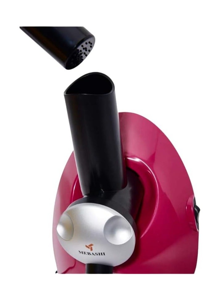 MEBASHI Pink Fruit Dessert Maker with Compact Countertop Design (ME-FDM1001)(150W)