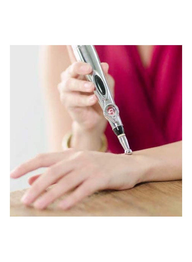 Electric Therapy Acupuncture Pen With 3 Massage Head Function - Portable Acupuncture Pain Relief Therapy Pen