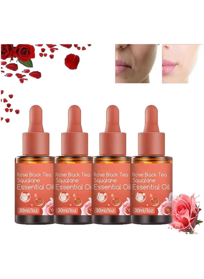 30ml Rose Black Tea Essential Face Oil, Anti-Aging, Anti-Wrinkle Serum