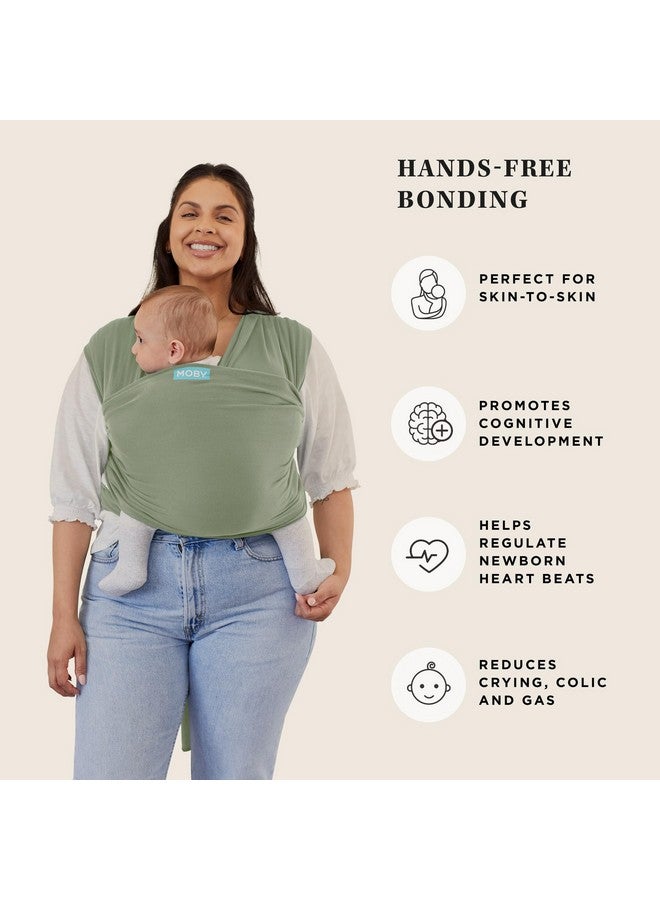 Classic Baby Wrap (Pear) Baby Wearing Wrap For Parents On The Go Baby Wrap Carrier For Newborns Infants And Toddlers Baby Carrying Wrap For Babywearing