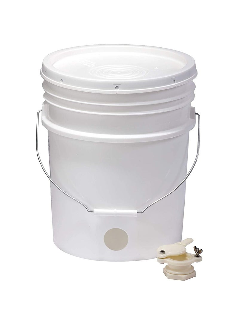 Honey Flow Tank / Bucket with Gate Valve (Capacity 25L)