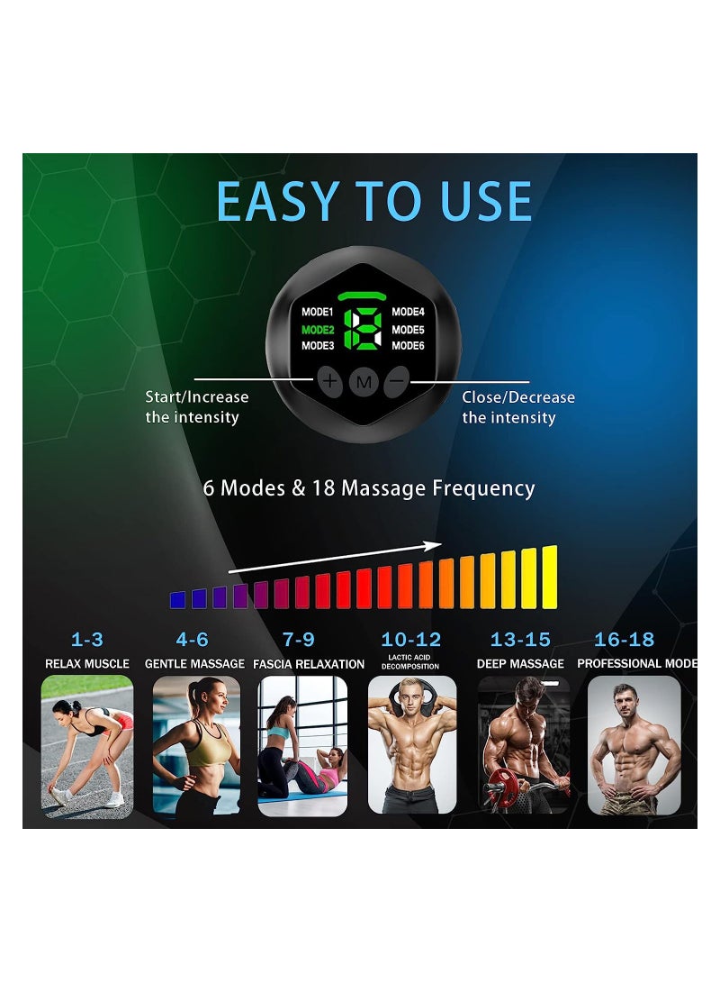 Effective ABS and Muscle Toner for Abdomen Arms and Legs with EMS Technology