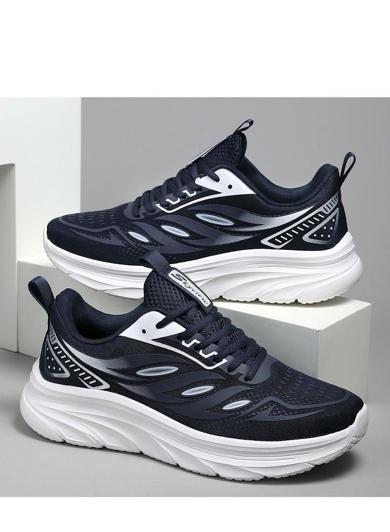 Sky View Men Walking Shoes Breathable Running Shoes Sport Athletic Sneakers Gym Tennis Sneakers Men Casual Slip On Comfortable Lightweight Workout Shoes