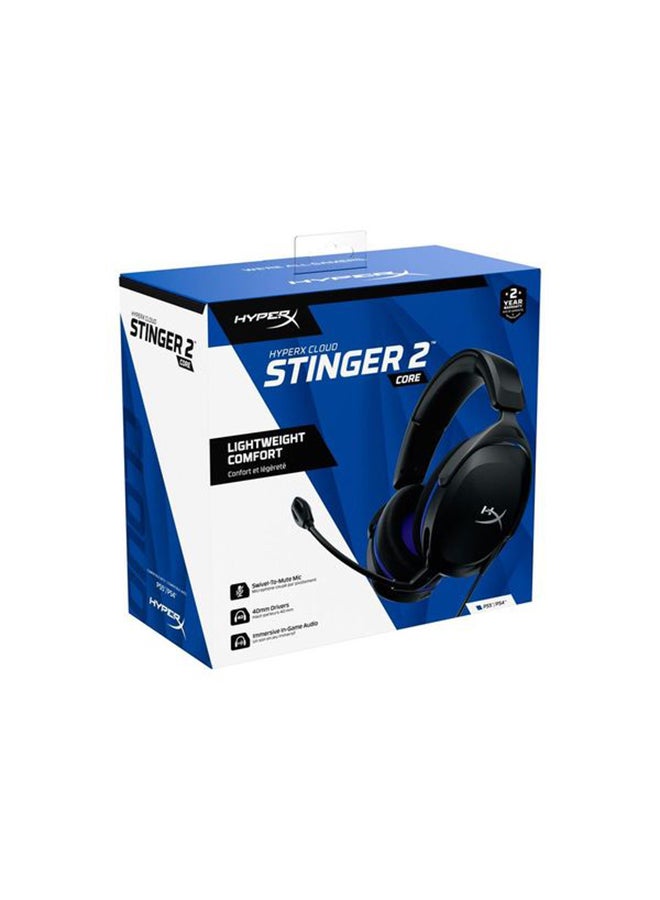 HyperX Cloud Stinger 2 Core Gaming Headset for PlayStation - Black