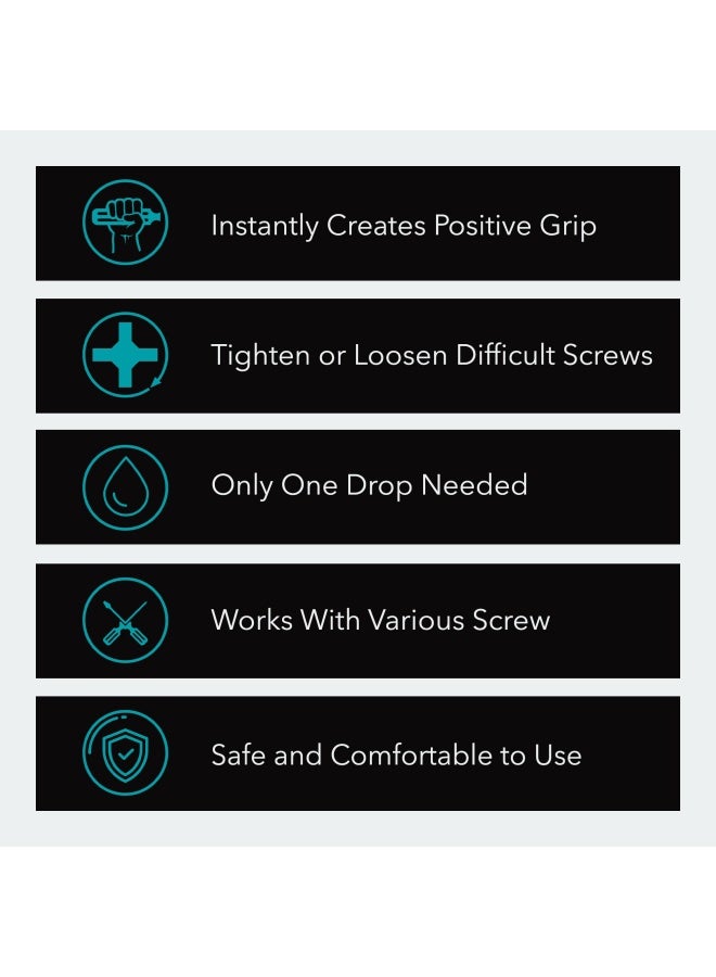 Solder It Screw Grab 05 Oz Quick Dry Liquid Paste Stripped Screw Remover Screw Extractor Set In A Bottle Anti Seize Compound Creates Up To 800 Positive Grip Home Improvement Essential
